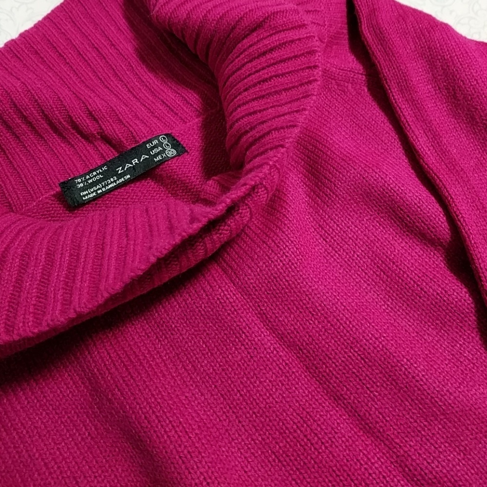 Zara Pink/Magenta Sweater